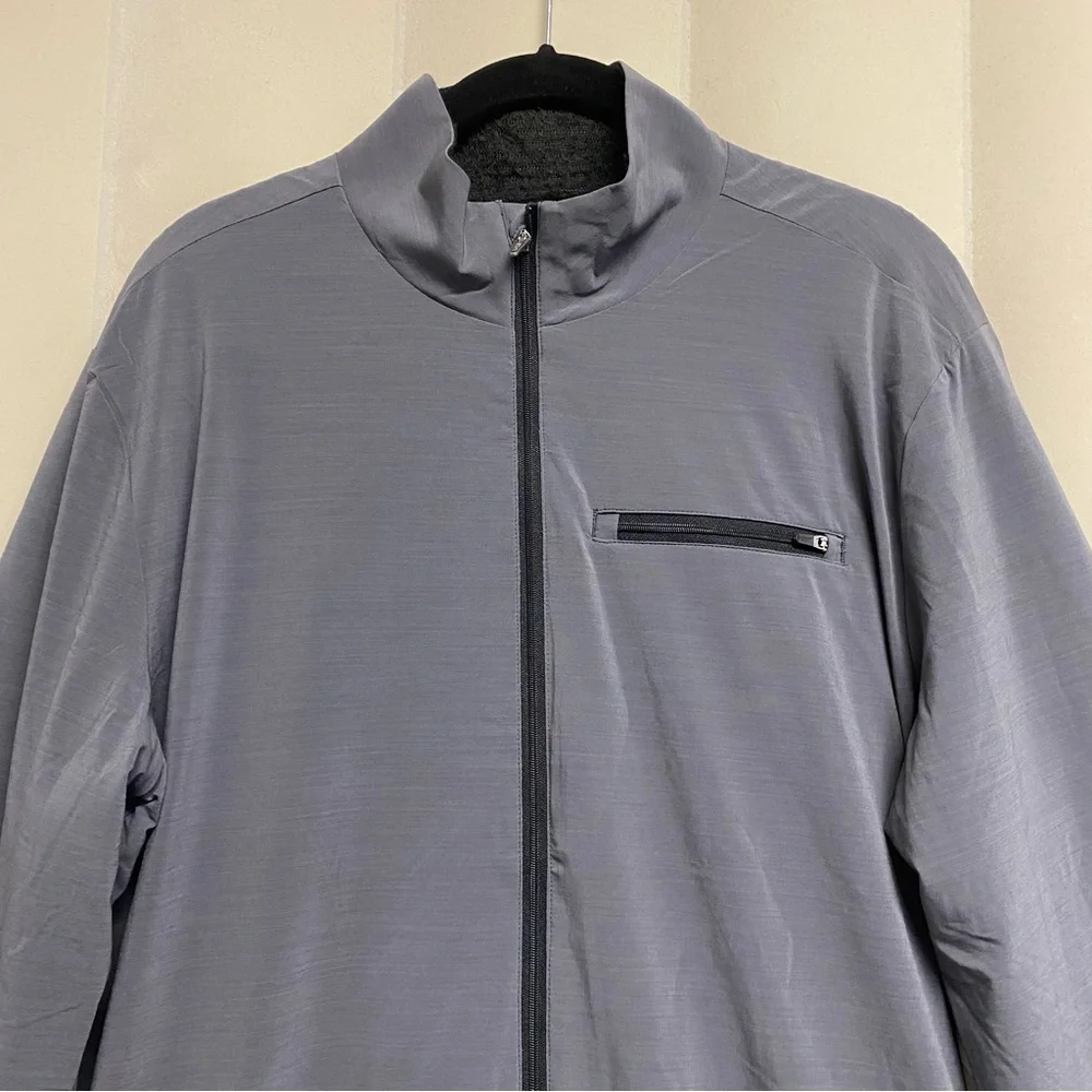 Vuori Men’s Palomar Insulated Jacket Large Lightweight Charcoal Masculine NWT